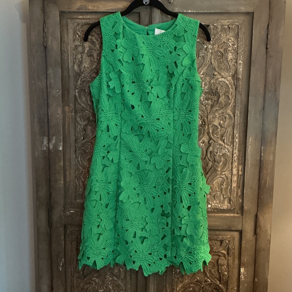 🆕 Floral Green Dress